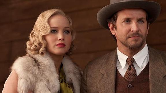 Jennifer Larence y Bradley Cooper en 'Serena'