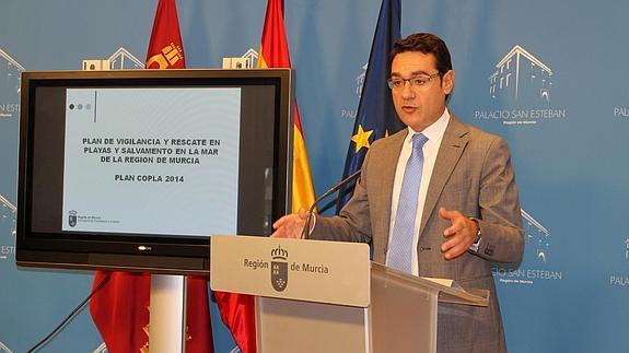 José Gabriel Ruiz presenta los datos del balance del Plan Copla. 