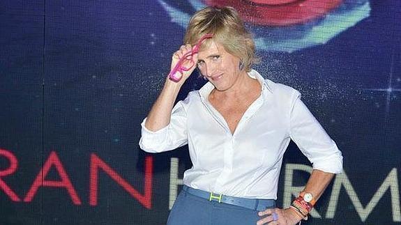 La presentadora Mercedes Milá