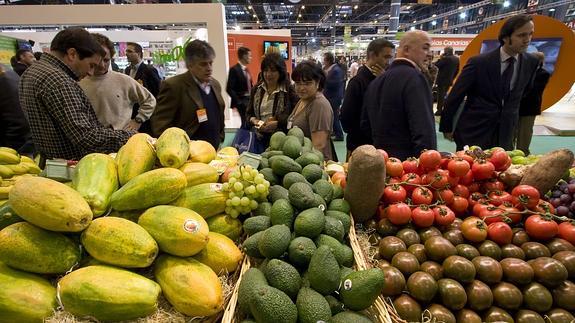 Uno de los stand de Fruit Attraction, en 2011. 