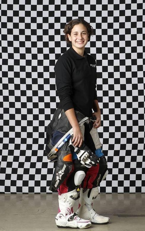 Ana Carrasco, piloto del equipo de Aleix Espargaró.  