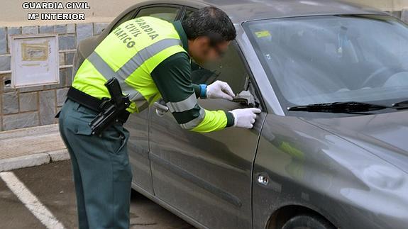 Coche del detenido. 