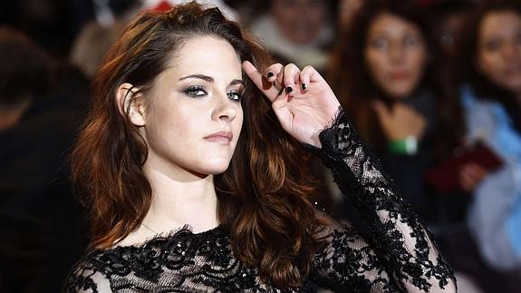 La Actriz Kristen Stewart durante el estreno de 'Crepúsculo' en Londes