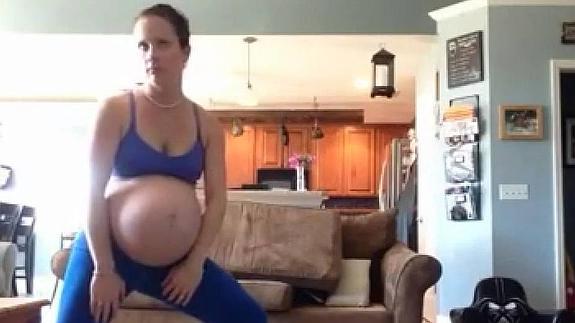 Embarazada de 40 semanas baila el Thriller de Michael Jackson