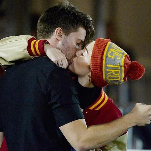 Miley Cyrus y su novio, Patrick Schwarzenegger