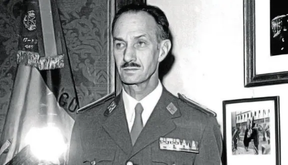 
El general Juan Atarés, en una foto de 1978.
