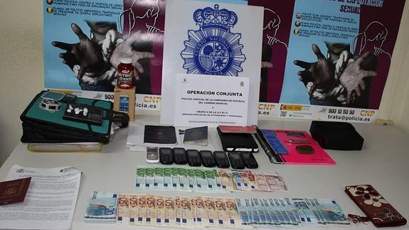 Desmantelan en Murcia un prostíbulo y punto de venta de drogas