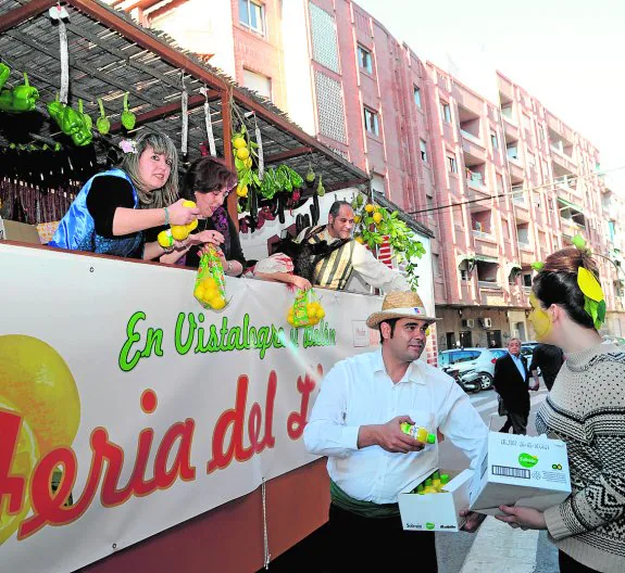 La Feria del Limón promociona el comercio en Murcia