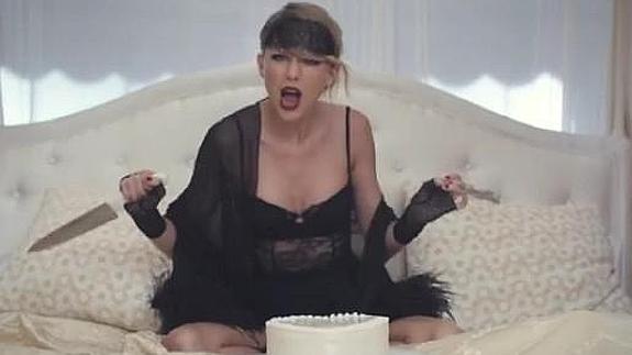 Escena del videoclip 'Blank Space' 