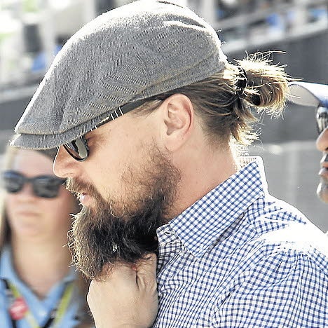 Leonardo DiCaprio en el Prix de Fórmula E en Long Beach, California (EE.UU.)