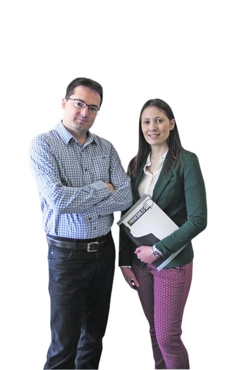 Samuel Parra y Verónica Alarcón. :: Daniel J. rodríguez
