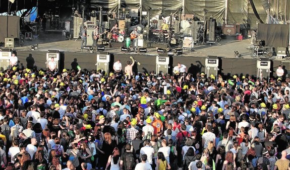 El público, durante el concierto de Xoel López. 