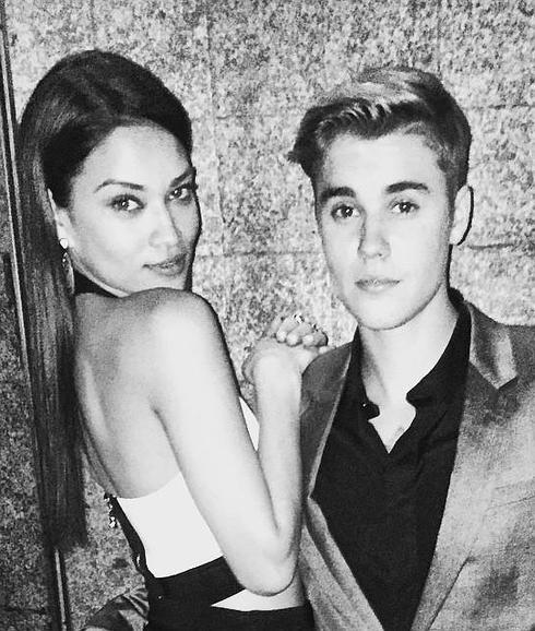 Justin Bieber y Shanina Shaik