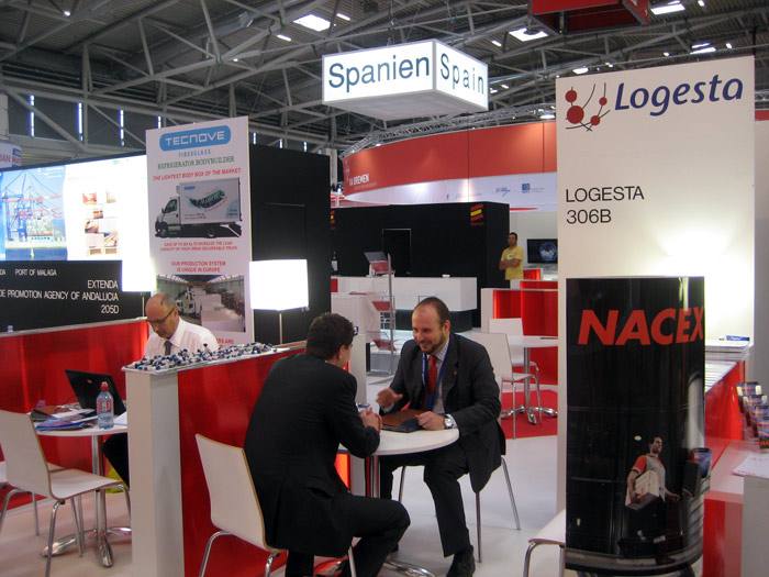 Feria Trasnsport Logistic de 2013.