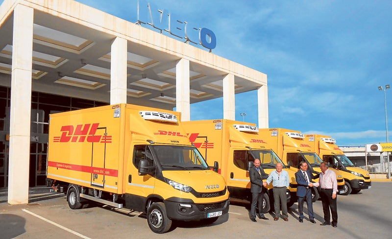 Ginés Huertas Industriales entrega siete vehículos ligeros Iveco a Corditrans S.L