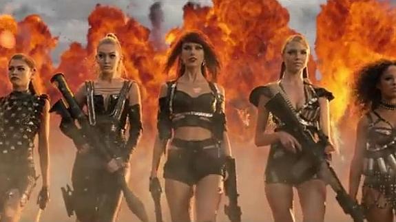 Taylor Swift utilizó 13.000 dólares en ropa de un sexshop en el rodaje de Bad Blood