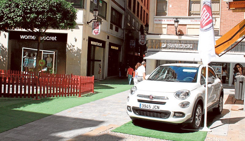 Fiat 500, protagonista en los 'Días Shopping' del centro de Murcia