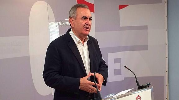 González Tovar durante su comparecencia para valorar la citación judicial de Pedro Antonio Sánchez en el 'caso Auditorio'.