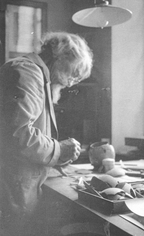 Luis Siret en una fotografía de principios del siglo XX.