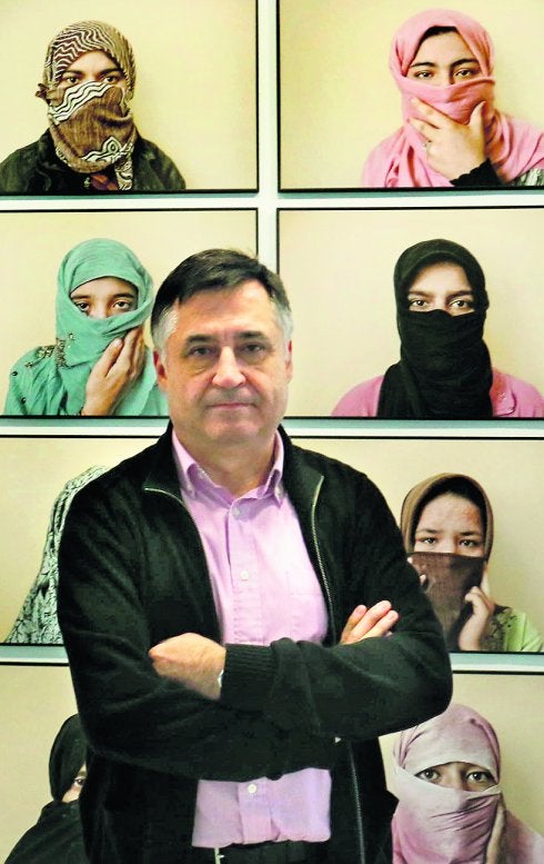 'Mujeres de Afganistán' se exhibe en el Museo de Atapuerca hasta el día 13 de septiembre. 