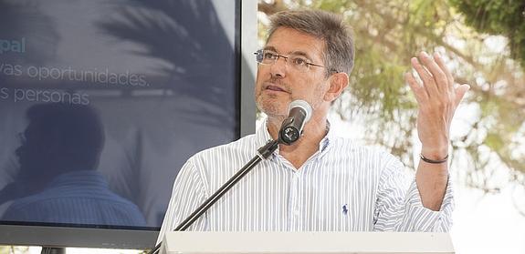 Catalá, ayer en la Región.