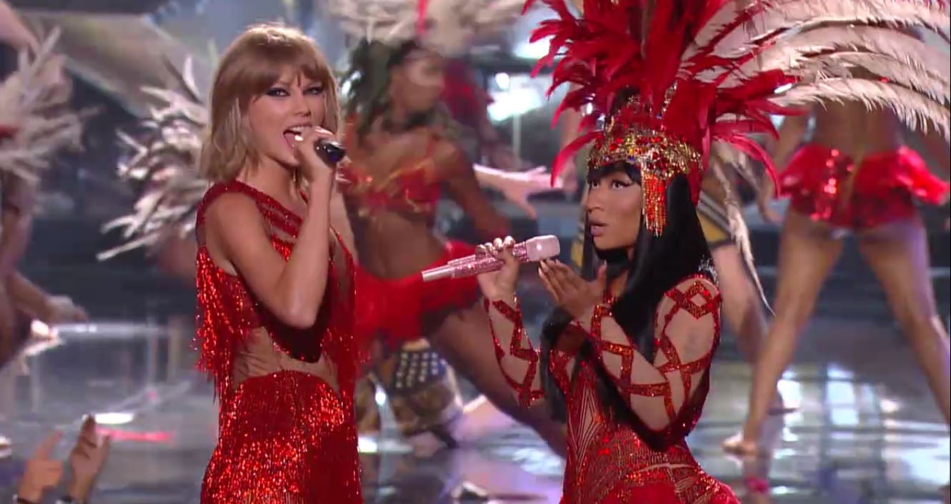 MTV VMA 2015: Taylor Swift arrasa y baila 'twerking' con Nicki Minaj