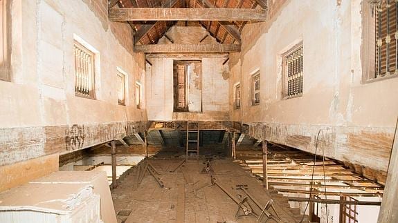 Interior de la Casa Rubio en El Algar.