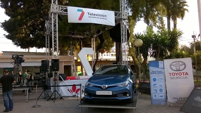 Toyota Murcia vive desde dentro las fiestas de la ciudad