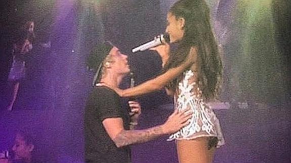 Justin Bieber y Ariana Grande