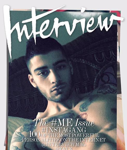 Zayn Malik aparece muy sexy en su último 'selfie'