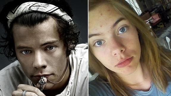 Harry Styles y su doble.