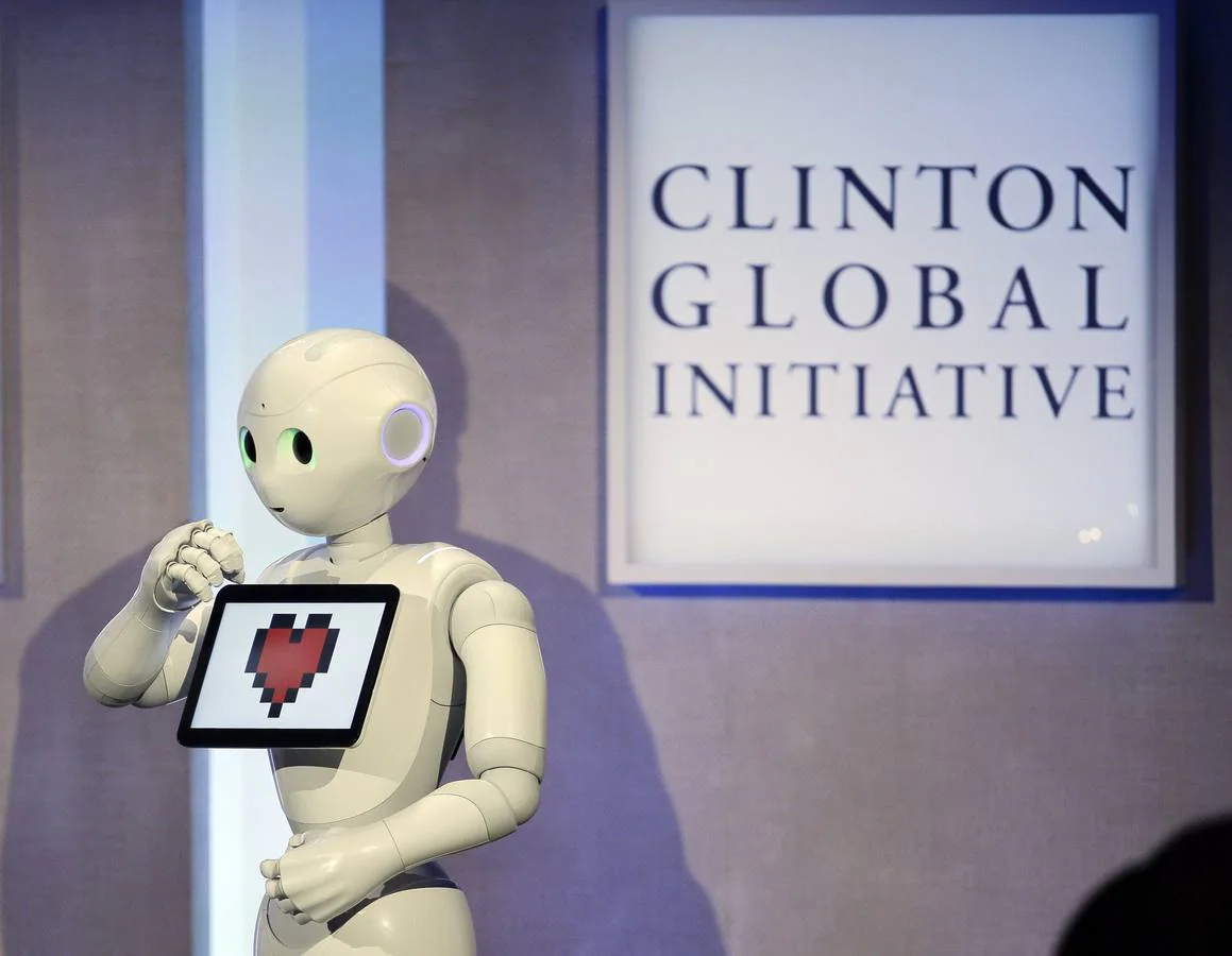 Pepper su presentación en el congreso Clinton Global Initiative de Nueva York. 