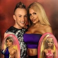 Barbie y ken 2024 en la vida real