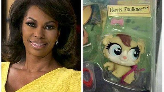 Periodista y juguete Harris Faulkner.