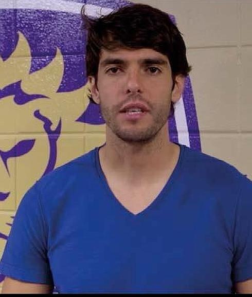 Kaká es uno de los jugadores que apoya con su imagen la iniciativa.