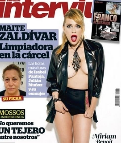 Miriam Benoit, protagoniza la portada de la revista