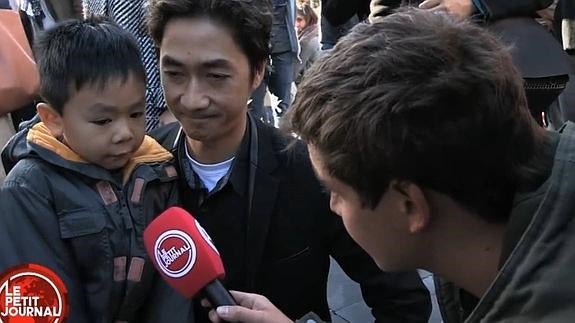 Niño es entrevistado frente a los atentados en París conmociona con su respuesta 