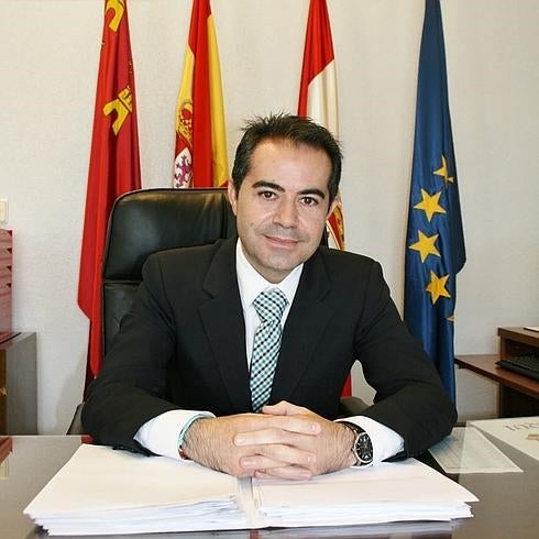 El alcalde de Lorquí, Joaquín Hernández.