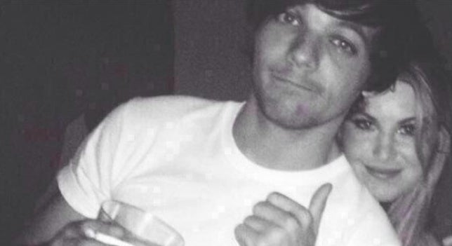 Louis Tomlinson, de One Direction y Briana Junwirth.