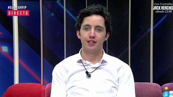 Fran Nicolás en Gran Hermano Vip.