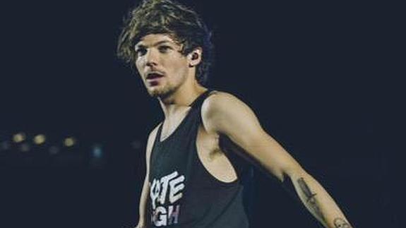 Louis Tomlinson, de One Direction.