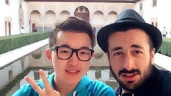 Han y Aritz de 'GH16' en Granada