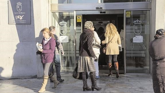Imagen de una oficina de empleo de la Región. 