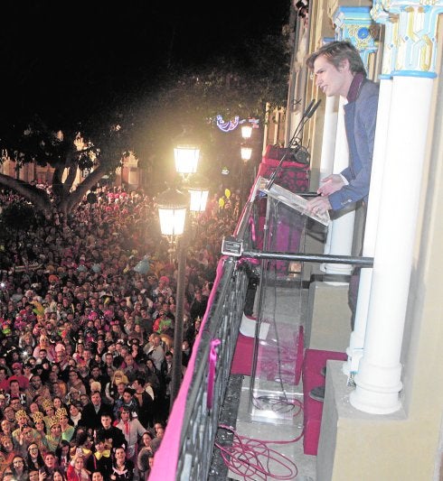 El cantante Carlos Baute.  