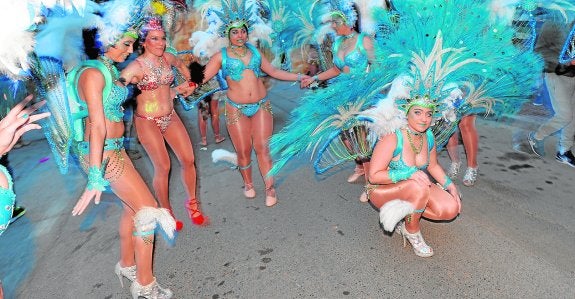 Los carnavaleros foráneos dejan huella en Águilas