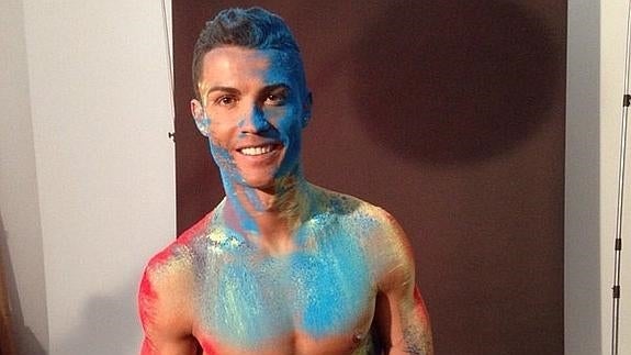 Cristiano Ronaldo en un foto para una firma de ropa interior.