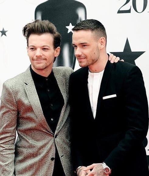 Louis Tomlinson y Liam Payne en los Brit Awards 2016.