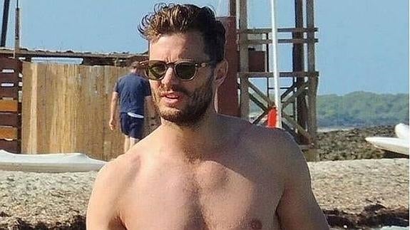 Jamie Dornan en Ibiza