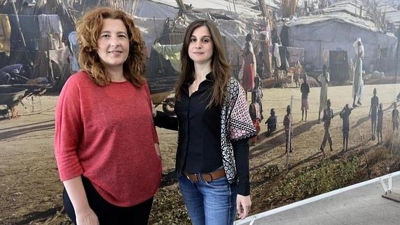 Mila Font y Laura Delgado, de Médicos Sin Fronteras. 