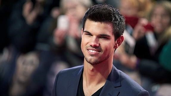 El actor Taylor Lautner. 